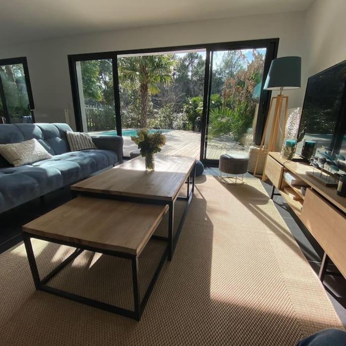Villa Arcachon 12 Pers Avec Piscine Chauffee 1 Mai Au 30 Sept Extérieur photo