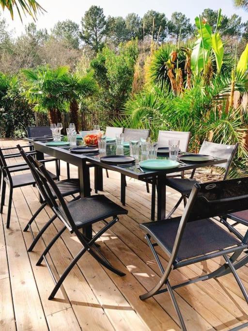 Villa Arcachon 12 Pers Avec Piscine Chauffee 1 Mai Au 30 Sept Extérieur photo